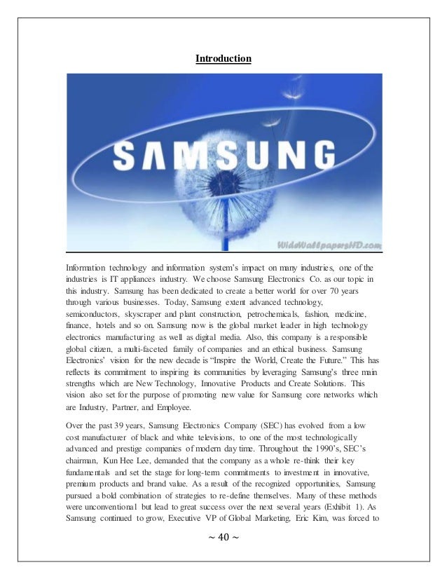 New product development strategy of samsung