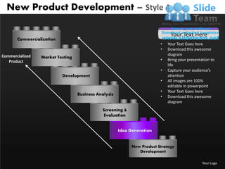 New product development style 4 powerpoint presentation slides db ppt ...