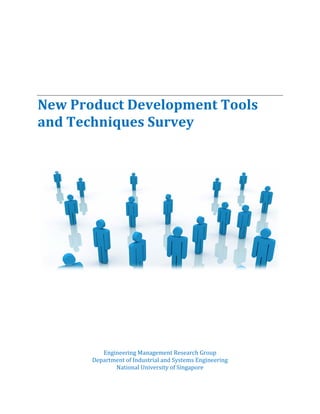 New Product Development Tools and Techniques Survey | PDF
