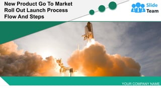 New Product Go To Market
Roll Out Launch Process
Flow And Steps
YOUR COMPANY NAME
 