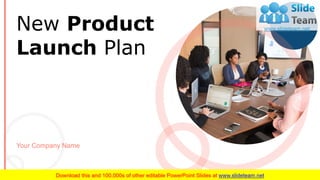 New Product
Launch Plan
Your Company Name
1
 