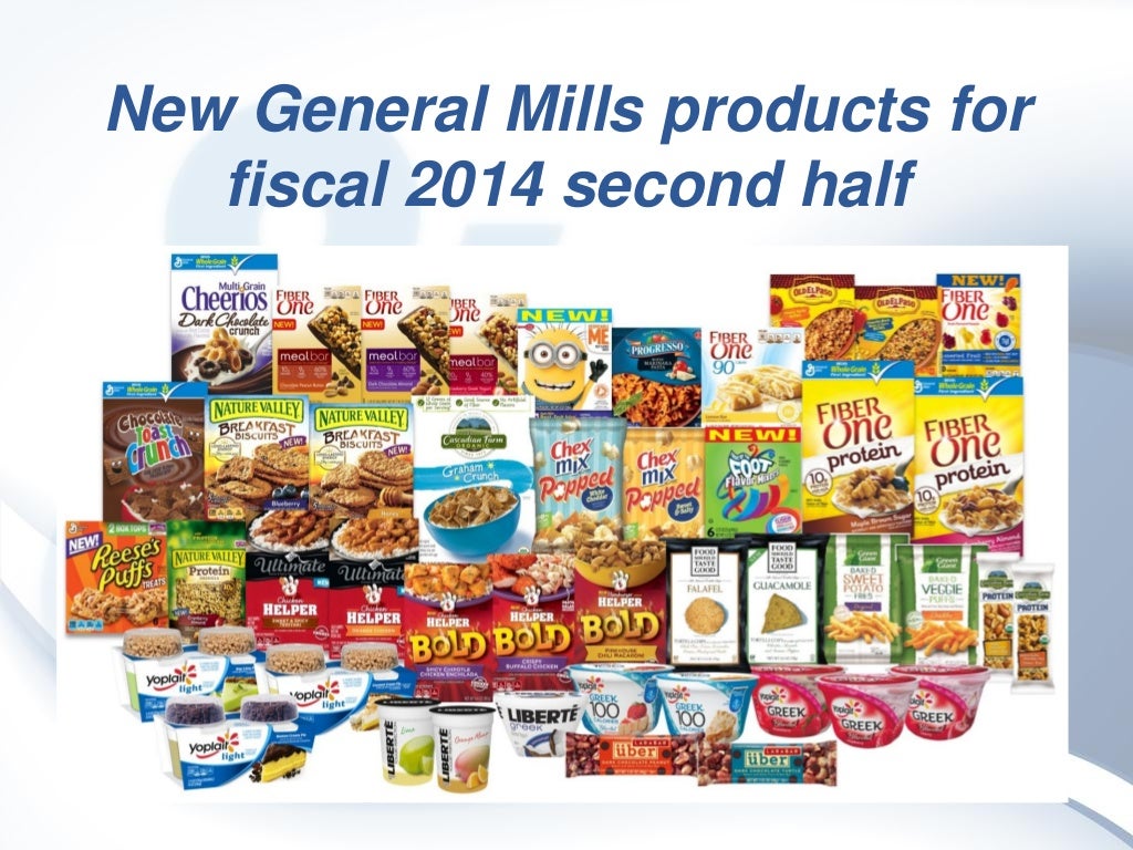 New products from General Mills A Taste of General Mills A Taste of