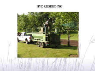 HYDROSEEDING
 