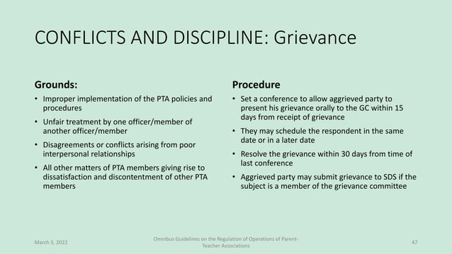 NEW PTA Guidelines-updated.pptx | Professional School | Postgraduate ...