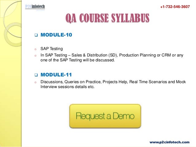 QA Testing Online Training And 100% Placement Assistance In USA