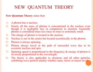 New quantum theory | PPTX