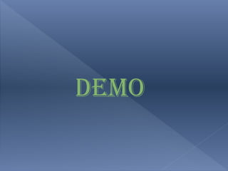 DEMO
 