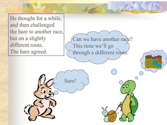 New rabbit & tortoise story | PPS