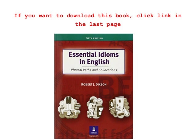  NEW RELEASES Essential Idioms In English Phrasal Verbs And 