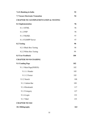 E Commerce Project Report E Commerce Eshop Report Pdf