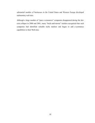 e commerce project report,E-Commerce,Eshop,report | PDF