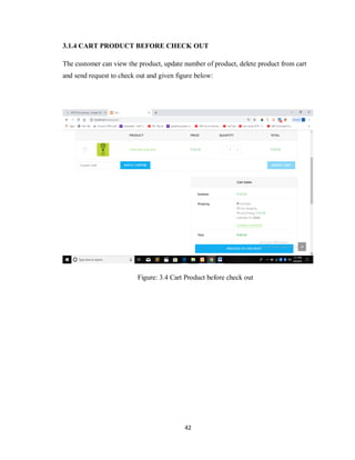 e commerce project report,E-Commerce,Eshop,report | PDF
