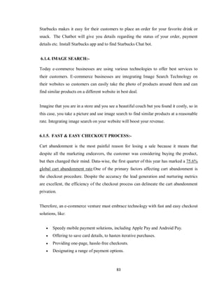 e commerce project report,E-Commerce,Eshop,report | PDF