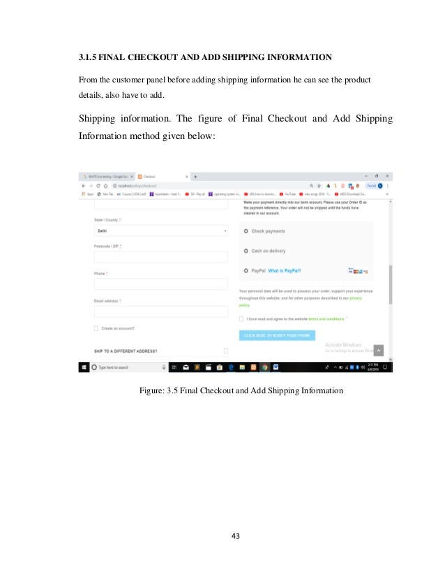 e commerce project report,ECommerce,Eshop,report