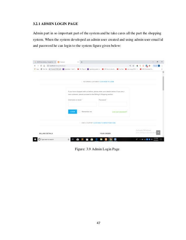 e commerce project report,ECommerce,Eshop,report