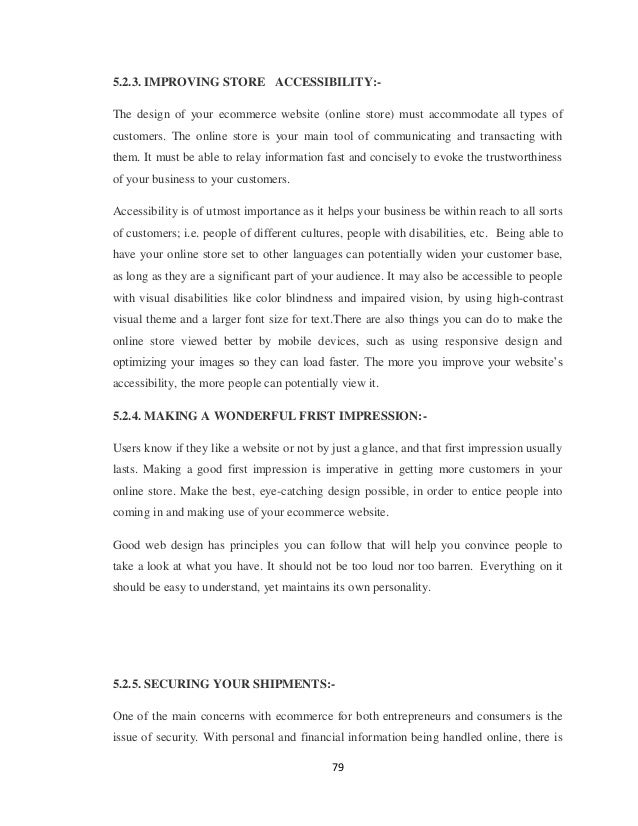 e commerce project report,ECommerce,Eshop,report
