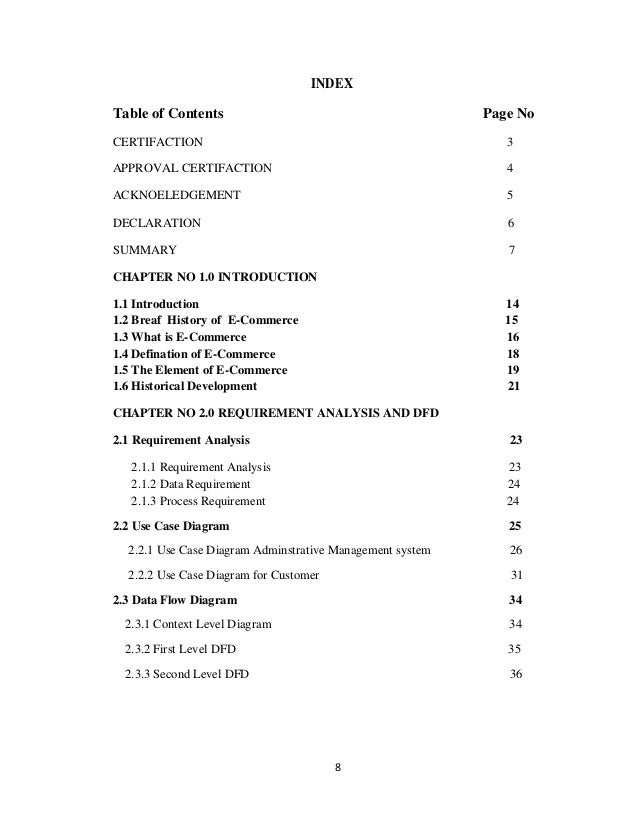 e commerce project report,ECommerce,Eshop,report