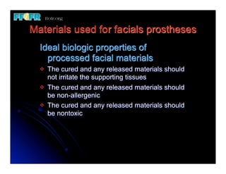 (New) restoration of facial defects basic priniciples | PDF