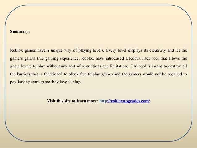 New Roblox Hack - 