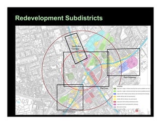 Redevelopment Subdistricts

 