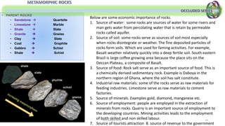 ROCKS BY PATRICK AFFUL (OCCLUDED PROF.) | PDF