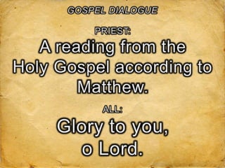 NEW ROMAN MISSAL TEMPLATE