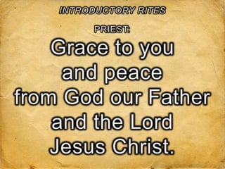 NEW ROMAN MISSAL TEMPLATE