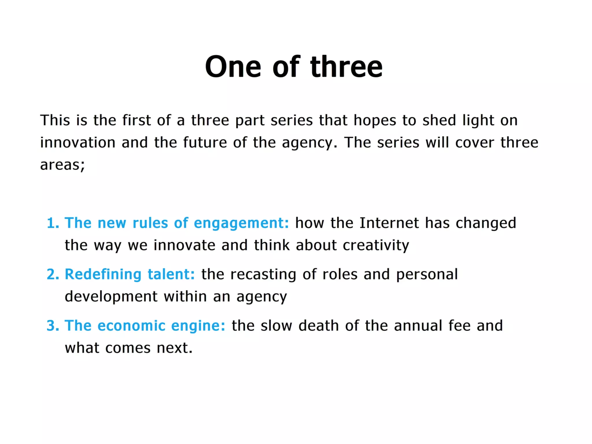 New Rules Of Engagement Presentation