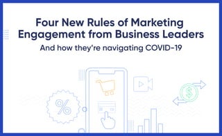 Four New Rules of Marketing
Engagement from Business Leaders
And how they’re navigating COVID-19
 