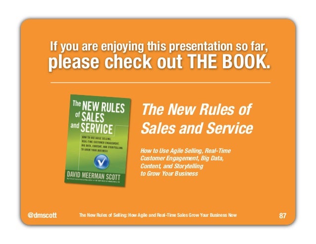 The New Rules Of Selling