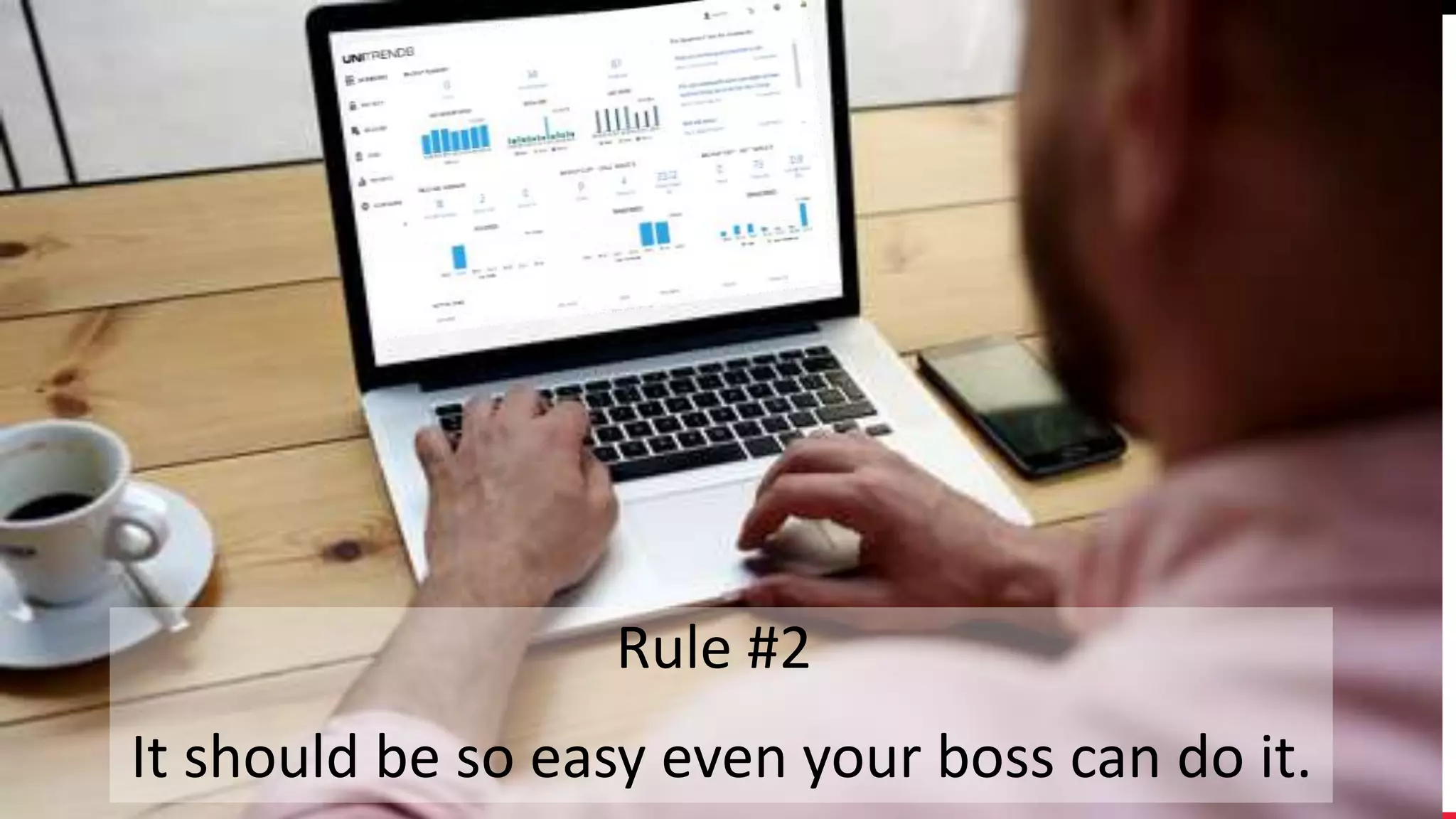 © 2016 Unitrends 12
Rule #2
It should be so easy even your boss can do it.
 