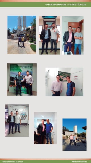 GALERIA DE IMAGENS - VISITAS TÉCNICAS
NEWS NOVEMBROWWW.SINPROCIM-ES.ORG.BR
 