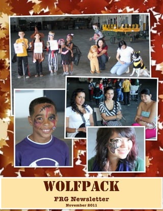 WOLFPACK
 FRG Newsletter
   November 2011
 