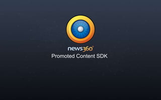Promoted Content SDK

 