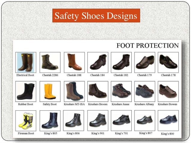 safety shoes brand name list