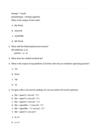 CBSE Class 12 Computer Science(083) Sample Question Paper 2020-21