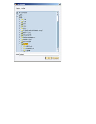 Give the above data and select SAP_ALL , source client 000 and select test run or Schedule as
Background job.
 