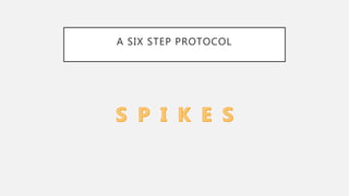 A SIX STEP PROTOCOL
 