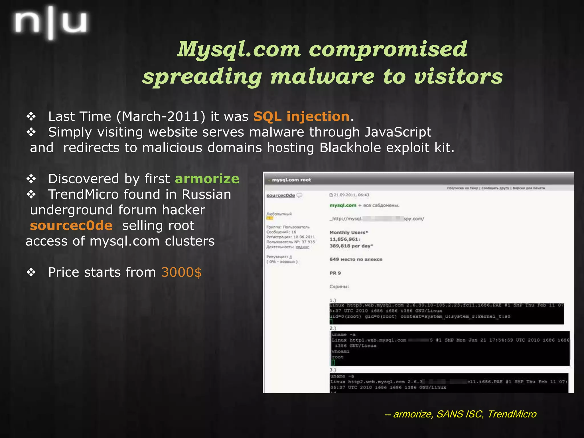 Ringleader Sabu tweeted only 2 left. 