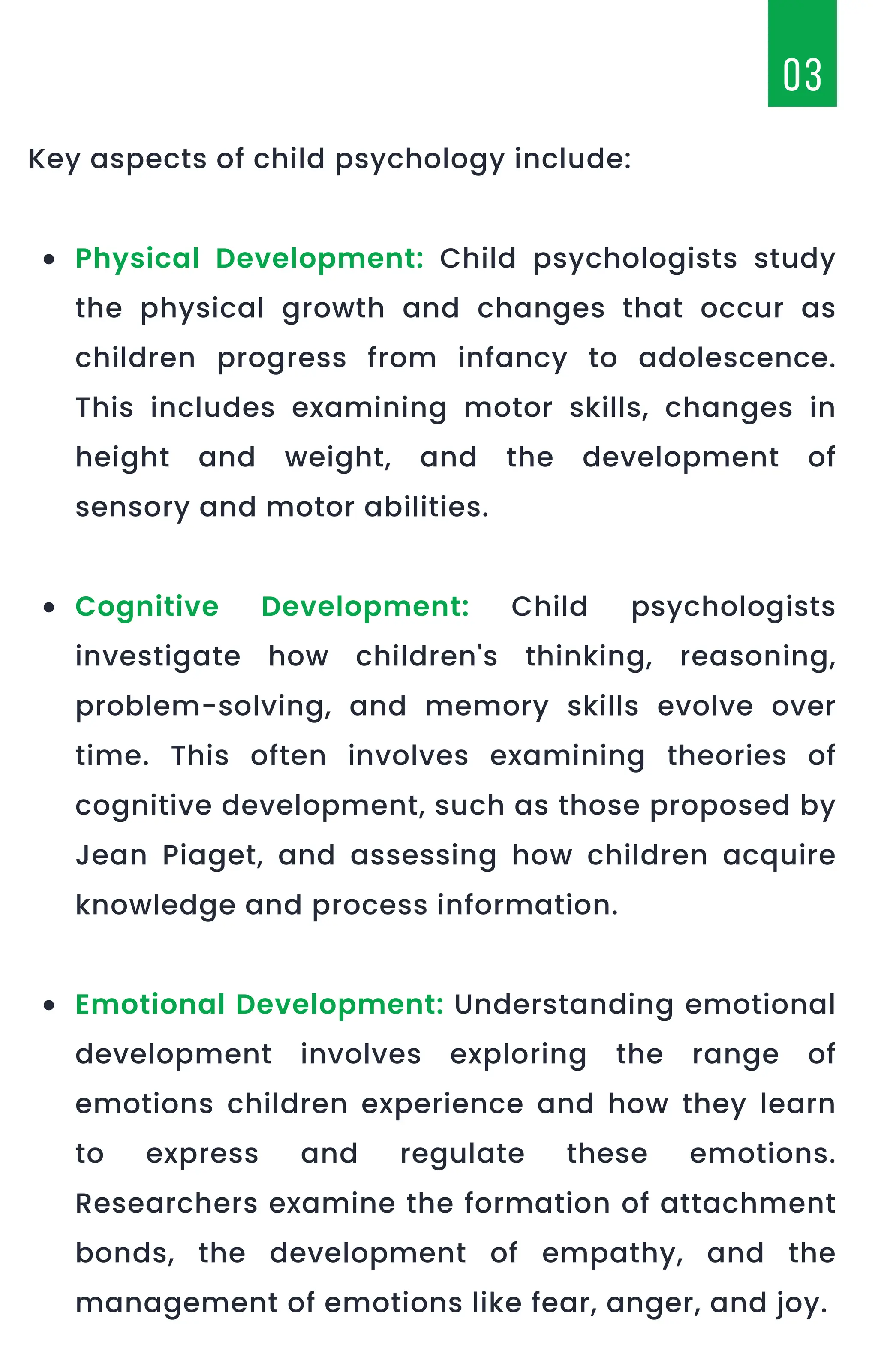 Child Psychology Course E-Book | PDF