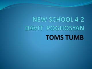 TOMS TUMB
 