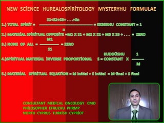 CONSULTANT MEDİCAL ONCOLOGY CMO
PHİLOSOPHER EFRUZHU PHRMP
NORTH CYPRUS TURKİSH CYPRİOT
 