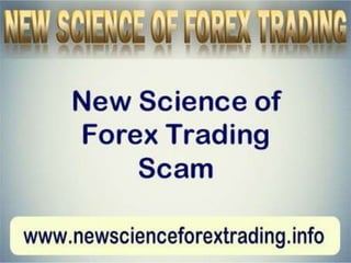 New science of forex trading scam