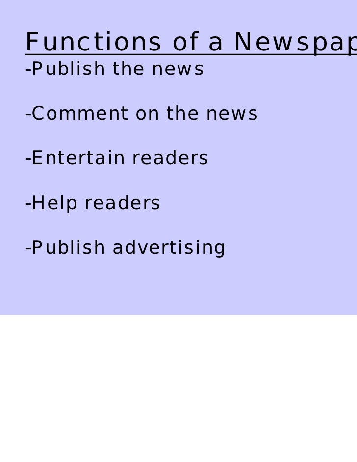 News defined ppt