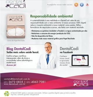 Dental CADI - Sustentabilidade