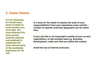 The NewSearch guide to writing a great CV