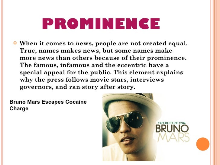 elements of news
