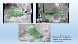 Self healing of Composite material | PPTX
