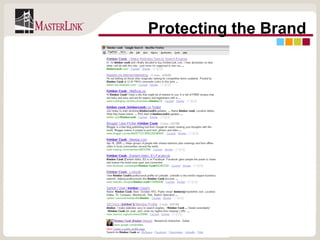 Protecting the Brand 
