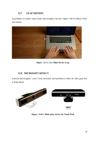 Seminar report Of Touchless Touchscreen | DOCX